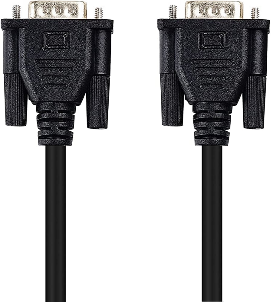 Cavo prolunga monitor SVGA standard M/F 1,8 mt NERO - immagine 6