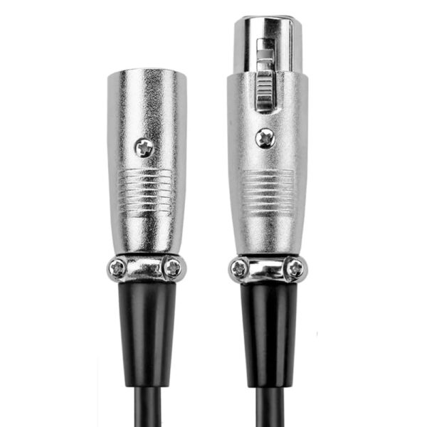 Cavo prolunga XLR Cannon 6 mt. col. Nero - immagine 5