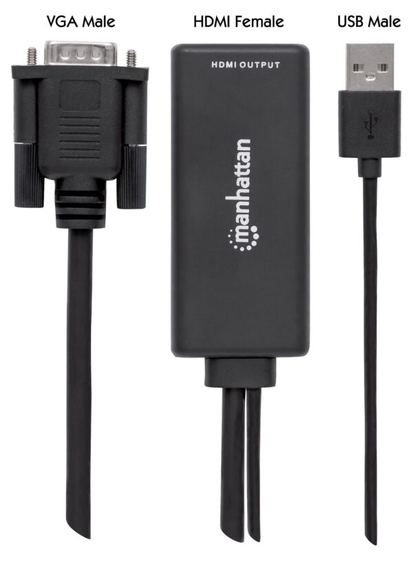 Convertitore da VGA e USB a HDMI - immagine 6