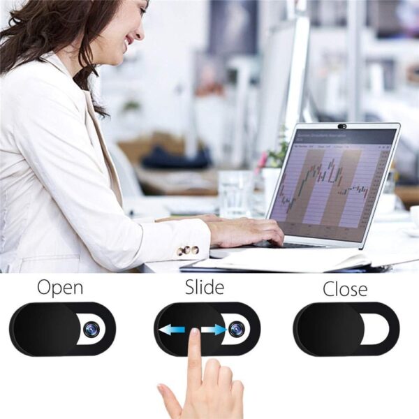 Coperchio otturatore per WebCam Laptop/Smartphone 3pz - immagine 6