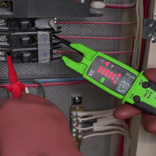 Tester di Tensione TRMS AC/DC 1000V AC 200A 10.000 Conti IP65 CAT.IV, KPS-TP5000HY - immagine 6