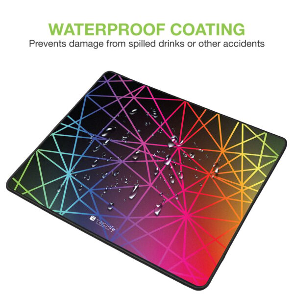 Tappetino Gaming Antiscivolo XL 450 x 400 mm Multicolor - immagine 6
