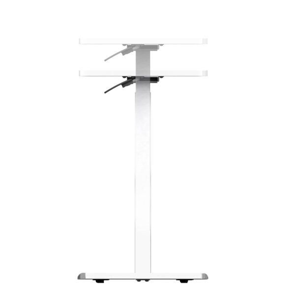 Sit-Stand Scrivania Compatta Postazione di Lavoro con Altezza Regolabile - immagine 5