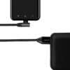 Cavo USB Micro-B Maschio Angolato/USB-A Maschio Dritto 0,3 metri Nero - immagine 5