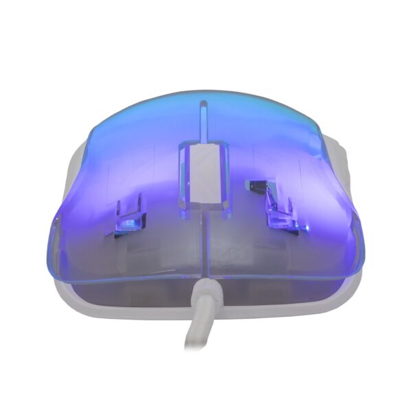 Mouse Gaming RGB USB 12800 dpi 7 Tasti Bianco Mordred - immagine 6