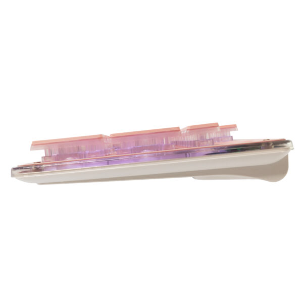 Tastiera Gaming USB 104 Tasti con Retroilluminazione LED Rosa - immagine 6