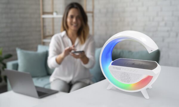 Altoparlante Bluetooth v5.3 con Luce LED e Ricarica Wireless, TX-264 - immagine 6