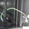 Armadio Rack 19'' a muro 15 unità sezione unica prof. 600mm Nero - immagine 7
