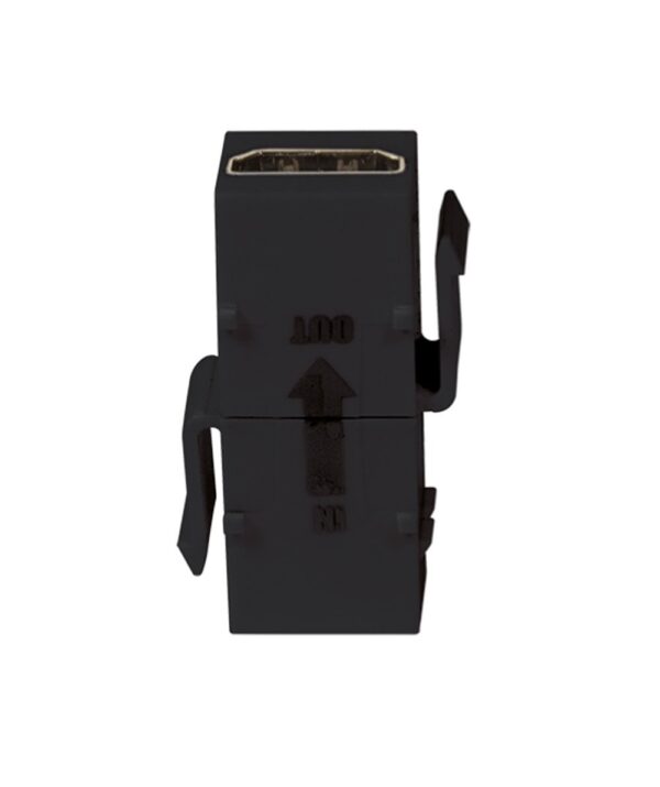 Accoppiatore Keystone HDMI™ con Ripetitore Nero - immagine 5