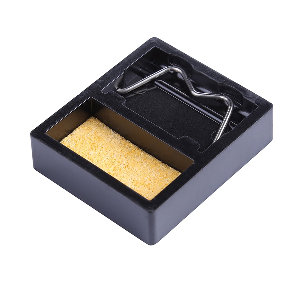 Kit per Saldatura 3 Pezzi con Stagnatore 30 Watt Supporto con Spugna e Stagno - immagine 5