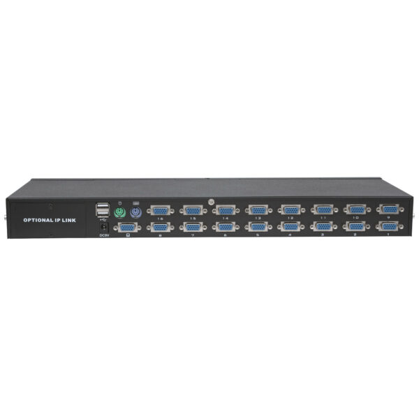 KVM Switch 16 porte combo USB + PS/2, OSD - immagine 7