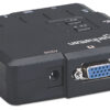 KVM Switch 2 Porte USB/Audio Nero - immagine 6