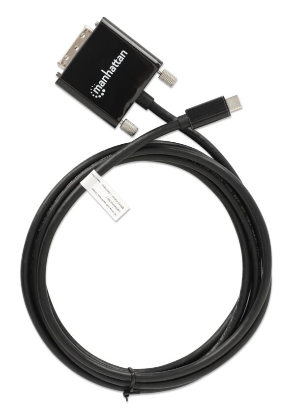 Cavo Adattatore USB-C™ Maschio a DVI Maschio 2m Nero - immagine 6