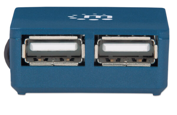 Micro USB Hub 2.0 4 porte, attivo - immagine 6