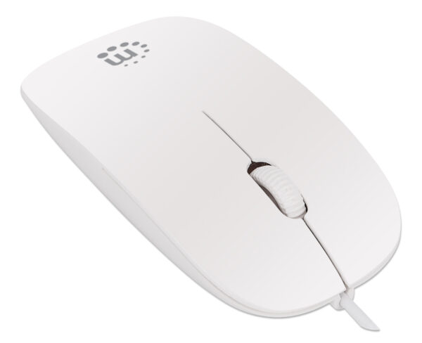 Mini Mouse Ottico USB Silhouette Cavo 1,2m Bianco - immagine 6