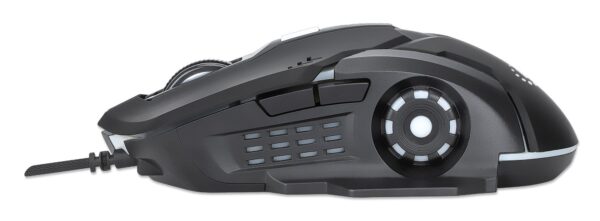 Mouse Ottico Gaming USB 3200dpi Retroilluminazione LED RGB - immagine 5