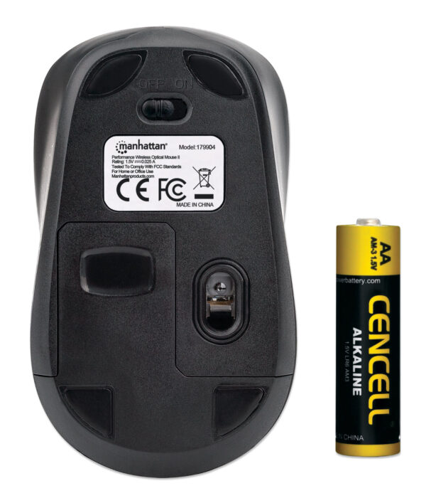 Mouse Ottico Wireless Performance II Nero - immagine 6