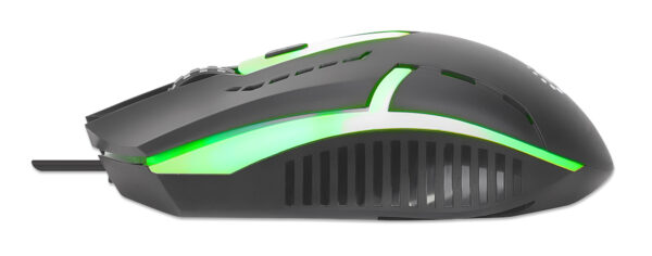 Mouse Ottico Gaming USB 1500dpi Retroilluminazione LED RGB - immagine 6