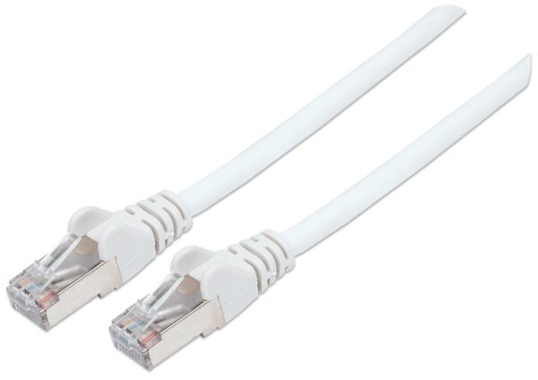 Cavo di rete Patch in Rame Schermato Cat. 5e Bianco F/UTP 5 m - immagine 6