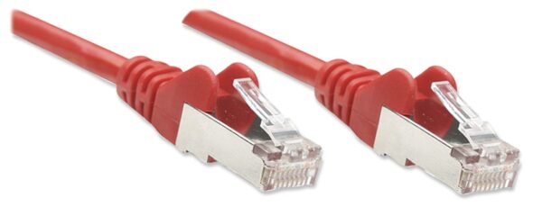 Cavo di rete Patch in Rame Schermato Cat. 5e Rosso F/UTP 1 m - immagine 5