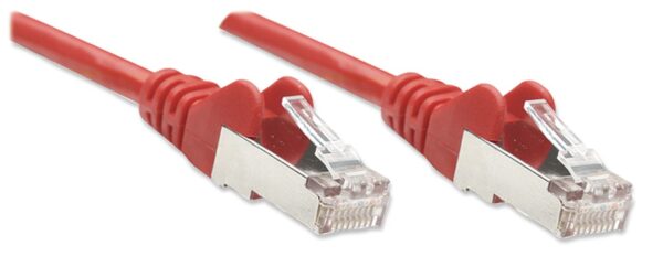 Cavo di rete Patch in Rame Schermato Cat. 5e Rosso F/UTP 20 m - immagine 5