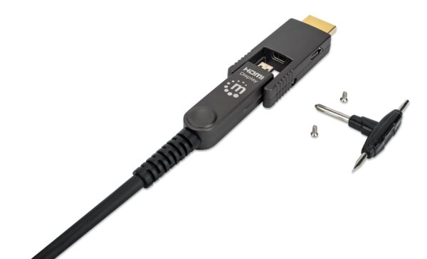 Cavo HDMI™ Attivo in Fibra Ottica con Connettore Staccabile 100m - immagine 6