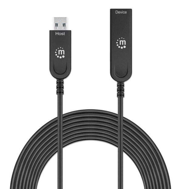Cavo Ottico Attivo USB 3.2 Gen 2 SuperSpeed+ Active Optical Cable USB A M/F 10 metri - immagine 6