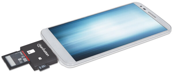 Mini Lettore Micro USB di Memorie SD/MicroSD per Smartphone e Tablet - immagine 6