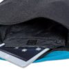 Zainetto Monospalla per Tablet e Ultrabook fino a 12'' Nero/Azzurro - immagine 6