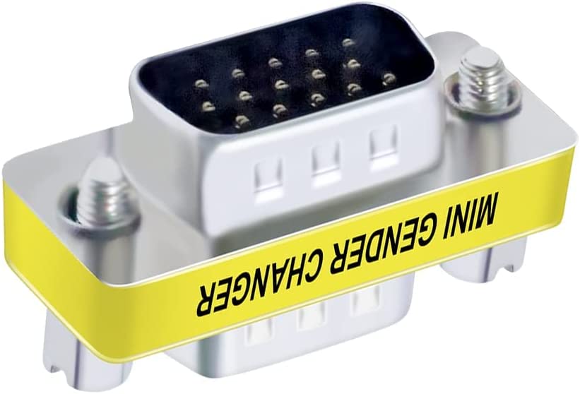 Mini Gender Changer VGA DB 15 poli HD M/F - immagine 5