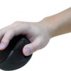 Mouse Ottico Ergonomico Wireless 1600dpi Nero - immagine 6