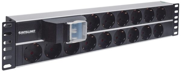 Multipresa 15 Posti da Rack 19'' 2U con Spina Schuko Angolata 2U - immagine 6