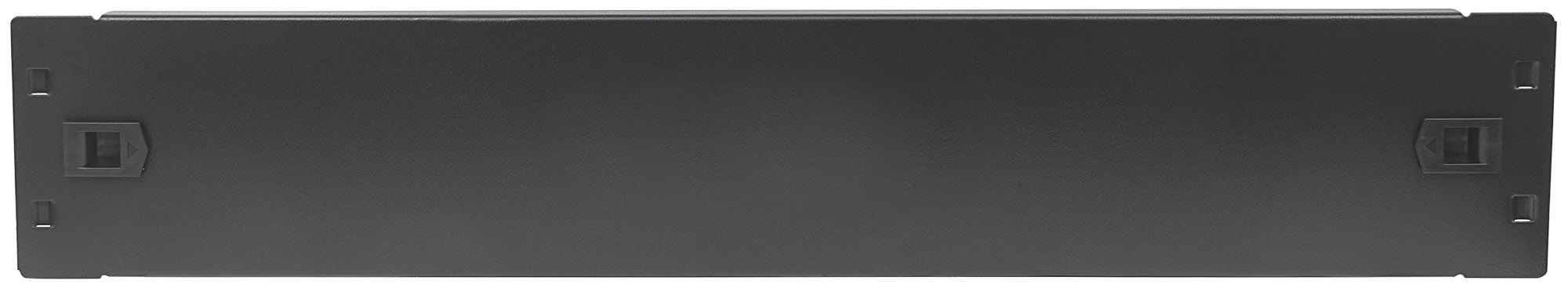 Pannello Cieco Toolless a Clip per Armadi Rack 19'' 2U Nero - immagine 6