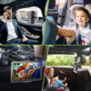 Supporto Tablet Smartphone Estensibile per Poggiatesta auto Rotazione 360° - immagine 6