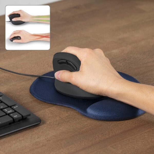 Tappetino in Gel Ergonomico Blu - immagine 6