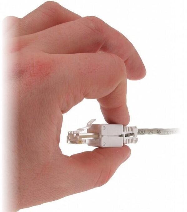 Plug Cat. 5/6 RJ45 Toolless con Copriconnettore - immagine 6