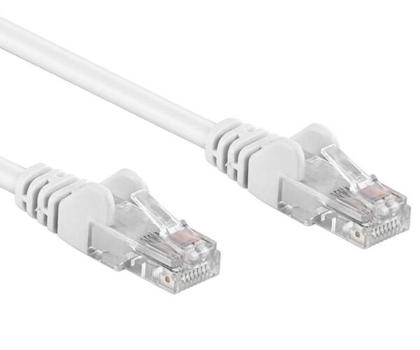 Cavo di rete Patch CCA Cat. 6 Bianco UTP 25 m - immagine 5