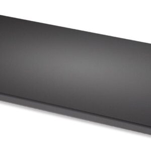Mensola per Rack 19'' 400 mm 2U Nera 2 punti