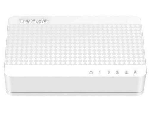 Switch Ethernet Desktop Compatto 5 Porte 10/100 Mbps Bianco