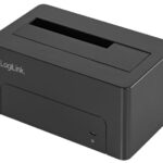 Docking Station USB3.1 Gen2 per HDD/SSD SATA da 2.5''/3.5'' Nero