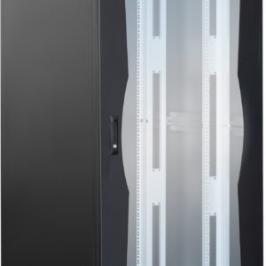 Armadio NetRack 19'' 800x1000 42 Unità Nero Porta Grigliata da Assemblare