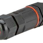 Connettore Elettrico Impermeabile per Cavo IP68 da Esterno Lunghezza 7.5 cm