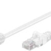 Cavo di rete Patch Connettore Angolato 90° CCA Cat. 5e UTP 5m Bianco