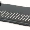 Mensola per Rack 19'' 400 mm 2U Nera 2 punti
