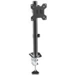 Supporto da Scrivania con Morsetto per Monitor 13-32'' Braccio Corto Inclinabile
