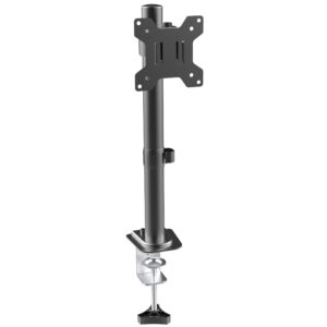 Supporto da Scrivania con Morsetto per Monitor 13-32'' Braccio Corto Inclinabile