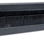 Pannello Passacavi 19'' con Spazzola 2U