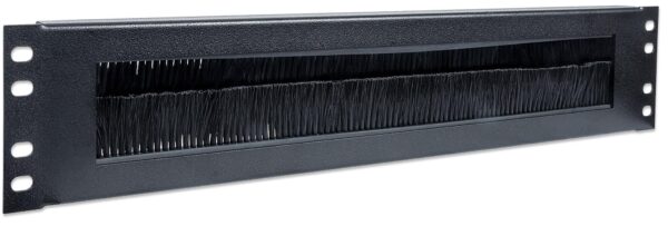 Pannello Passacavi 19'' con Spazzola 2U