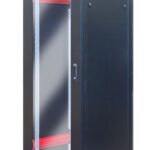 Armadio Server Rack 19'' 600x1000 42 Unita' Nero serie Ideal