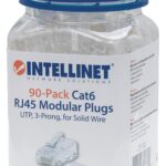 Confezione da 90 Plug Modulari Cat.6 RJ45 UTP
